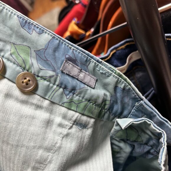 Bonobos Men's Slim Chimonstuke Pants Blue Floral Size 30/32 - Picture 3 of 6